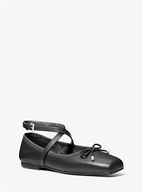 ballerine michael kors solde|Collette Leather Ballet Flat .